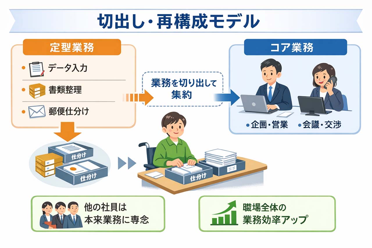 切出し・再構成モデル